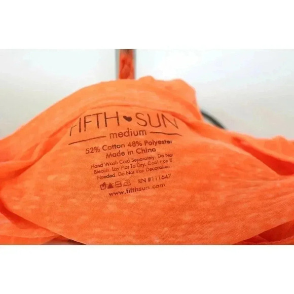 ladies FIFTH & SUN tee shirt size M - Picture 4 of 4